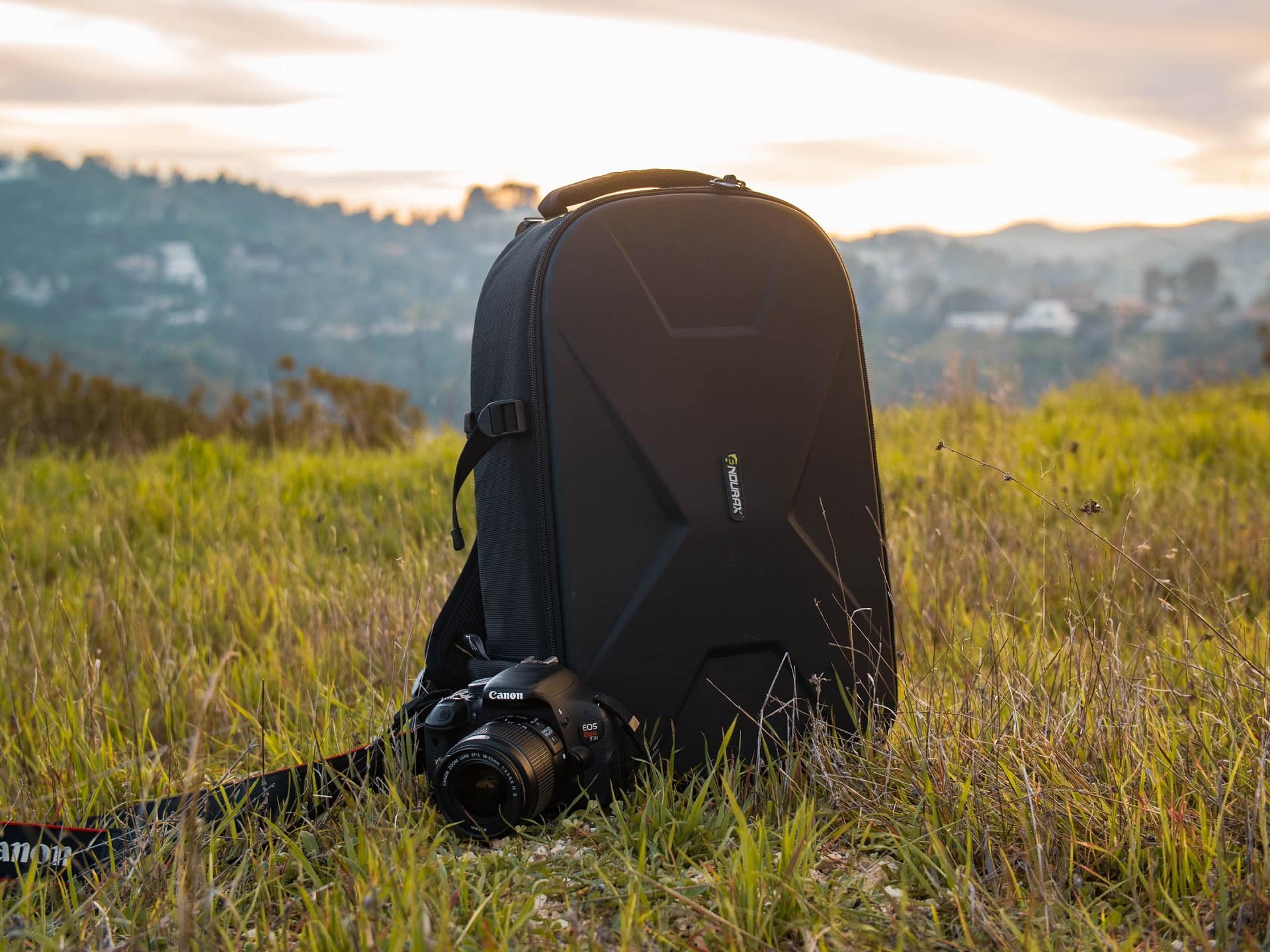 Hard shell hotsell camera backpack