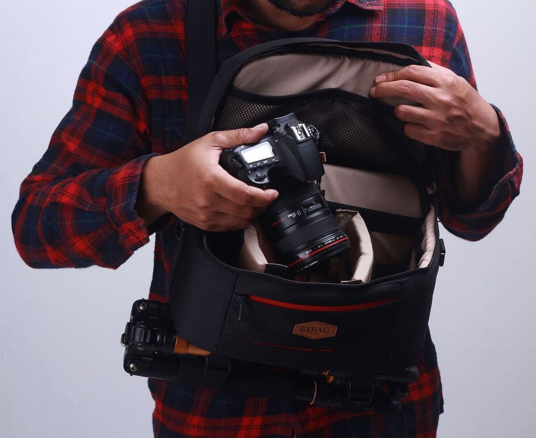 Camera Bag, Fit's Most Digital Cameras, Padded With Belt Loop Made In USA.