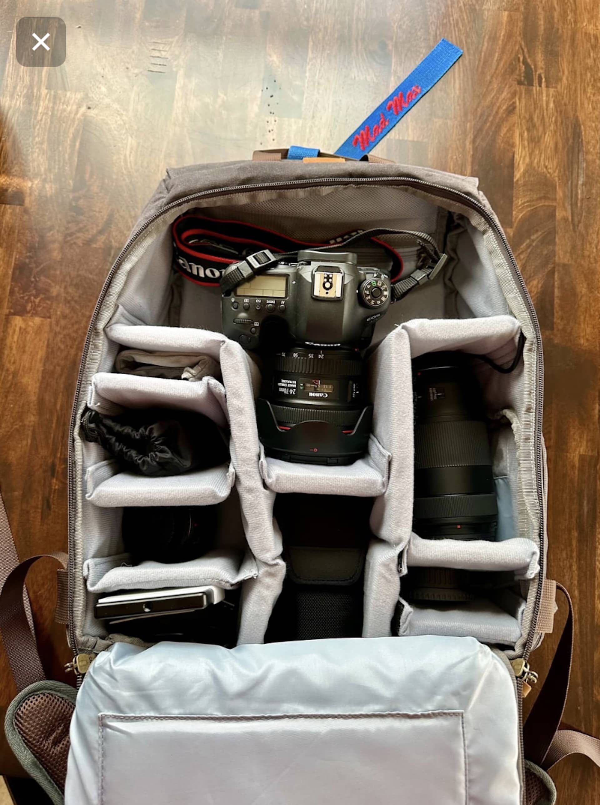 Vintage Camera Backpacks - Canvas Camera Bags - Sunny 16