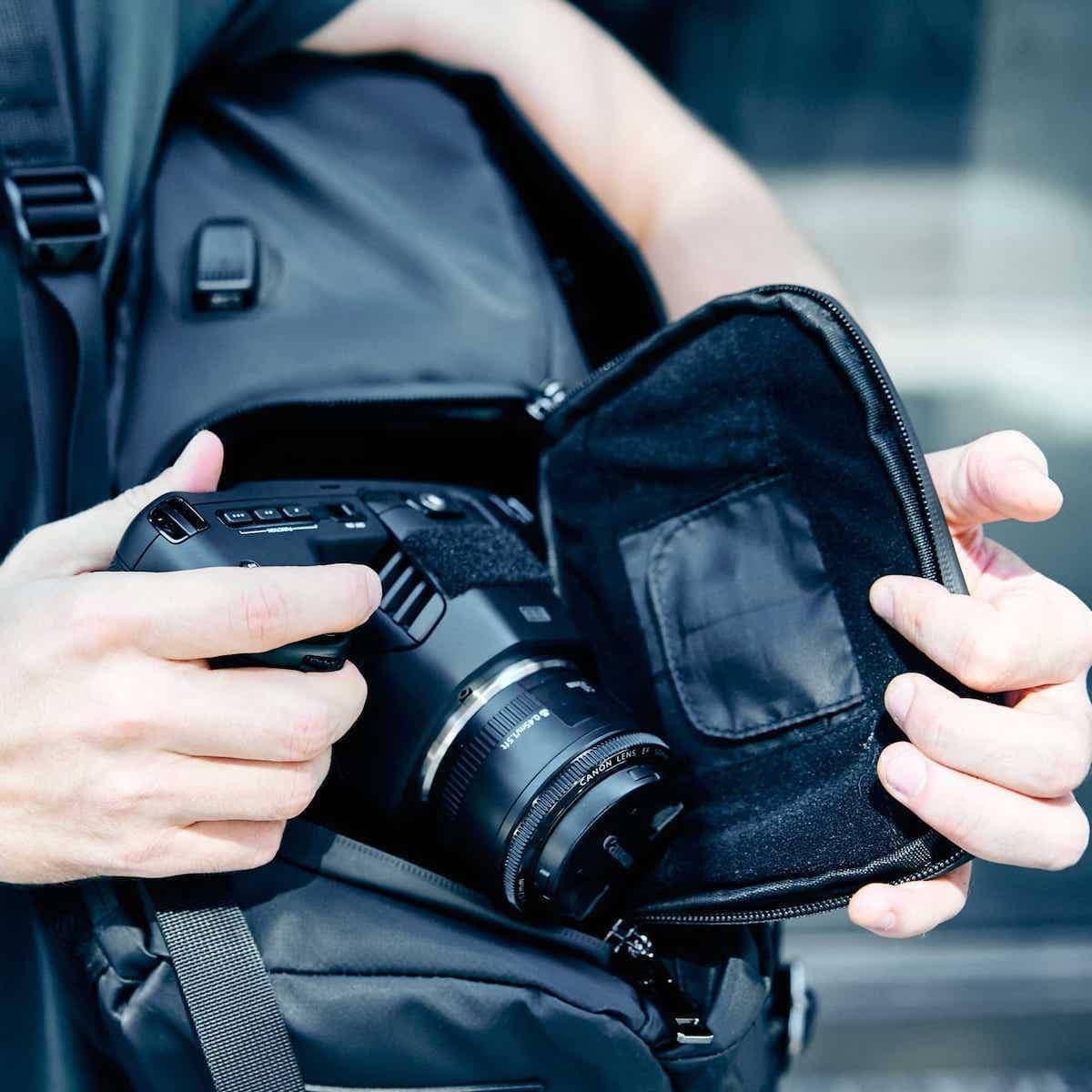 Best Camera Backpack for Photography - Quick Side Access Zipper Pocket